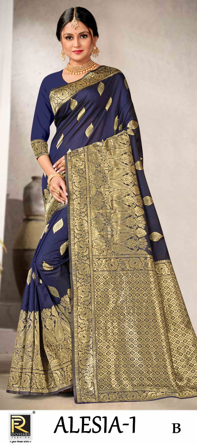 Alesia By Ronisha Designer Sarees Catalog
